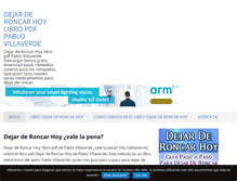Tablet Screenshot of dejarderoncarya.com